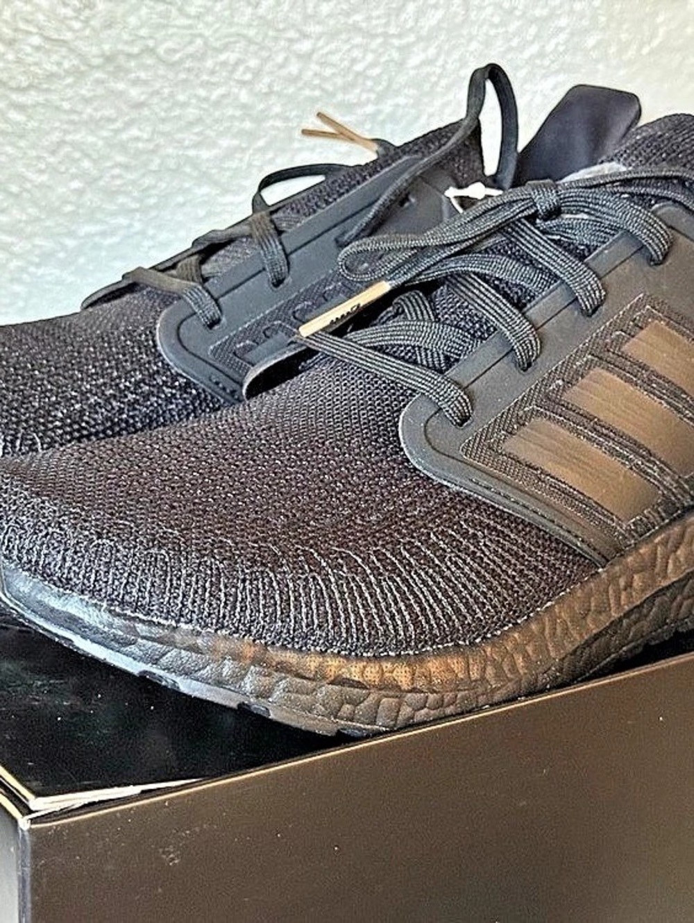 adidas x 007 UltraBoost 20 Triple Black Sz 10